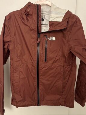 The North Face Women’s Burgundy Waterproof Rain Jacket